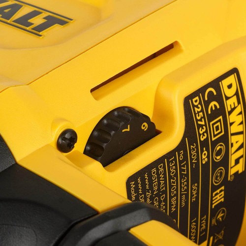 Перфоратор сетевой SDS-MAX DeWALT D25733K (D25733K) - фото 9