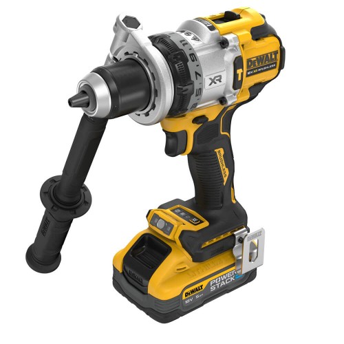 Дриль-шурупокрут акумуляторний безщітковий ударний DeWALT DCD1007H2T - фото 2