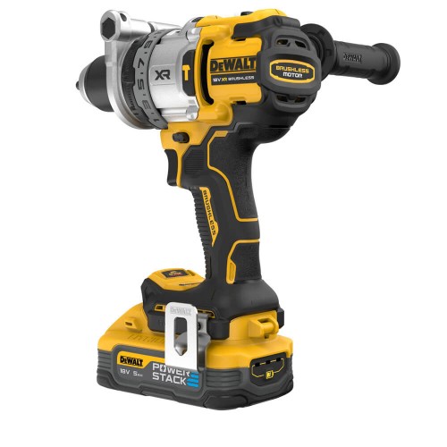 Дриль-шурупокрут акумуляторний безщітковий ударний DeWALT DCD1007H2T - фото 4