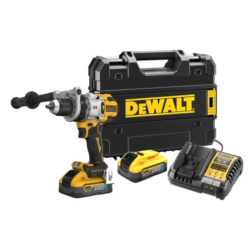 Дриль-шурупокрут акумуляторний безщітковий ударний DeWALT DCD1007H2T - фото 6