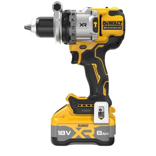 Дриль-шурупокрут акумуляторний безщітковий ударний DeWALT DCD1007WW1T - фото 1