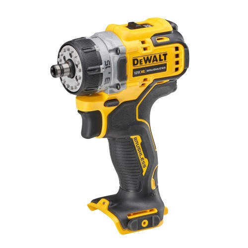 Дрель-шуруповерт аккумуляторная бесщеточная со сменными насадками DeWALT DCD703NT (DCD703NT) - фото 4