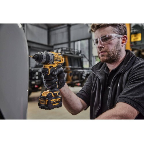 Дрель-шуруповерт аккумуляторная бесщеточная со сменными насадками DeWALT DCD703NT (DCD703NT) - фото 7