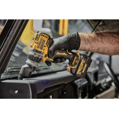 Дрель-шуруповерт аккумуляторная бесщеточная со сменными насадками DeWALT DCD703NT (DCD703NT) - фото 10
