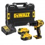 Дриль-шуруповерт акумуляторний ударний безщітковий DeWALT DCD709P2T (DCD709P2T)