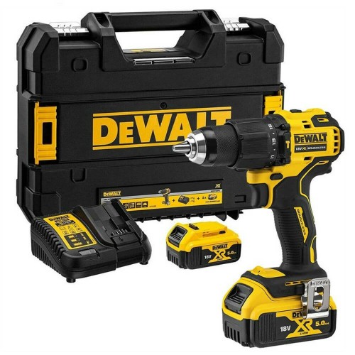 Дриль-шуруповерт акумуляторний ударний безщітковий DeWALT DCD709P2T (DCD709P2T) - фото 1