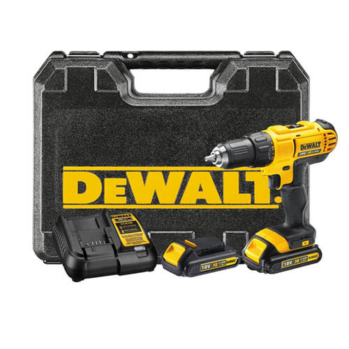 Дрель-шуруповерт аккумуляторный DeWALT DCD771C2 (DCD771C2) - фото 2