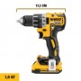 Дрель-шуруповерт аккумуляторная бесщеточная DeWALT DCD791NT (DCD791NT) - фото 8