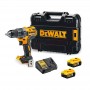 Дрель-шуруповерт аккумуляторная бесщеточная DeWALT DCD791P2 (DCD791P2)