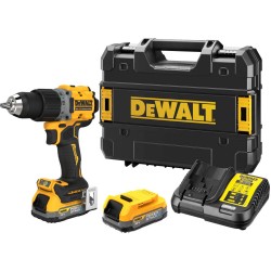 Дрель-шуруповерт аккумуляторная бесщеточная DeWALT DCD800E2T (DCD800E2T)