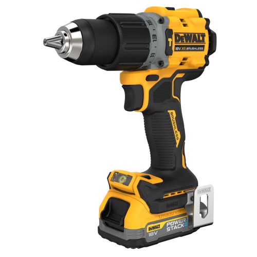 Дрель-шуруповерт аккумуляторная ударная бесщеточная DeWALT DCD805E1T (DCD805E1T) - фото 1