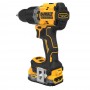 Дрель-шуруповерт аккумуляторная ударная бесщеточная DeWALT DCD805E1T (DCD805E1T) - фото 10