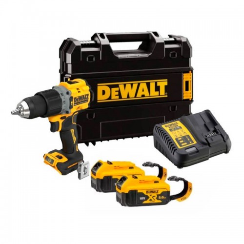 Дрель-шуруповерт аккумуляторная безщеточная ударная DeWALT DCD805P2LRT (DCD805P2LRT)