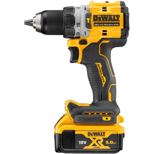 Дриль-шуруповерт акумуляторний ударний безщітковий DeWALT DCD805P2T (DCD805P2T) - фото 2