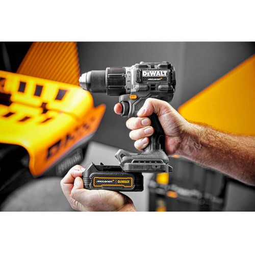 Дриль-шуруповерт McLaren F1 TEAM LIMITED EDITION DeWALT DCD85ME2GT (DCD85ME2GT) - фото 9