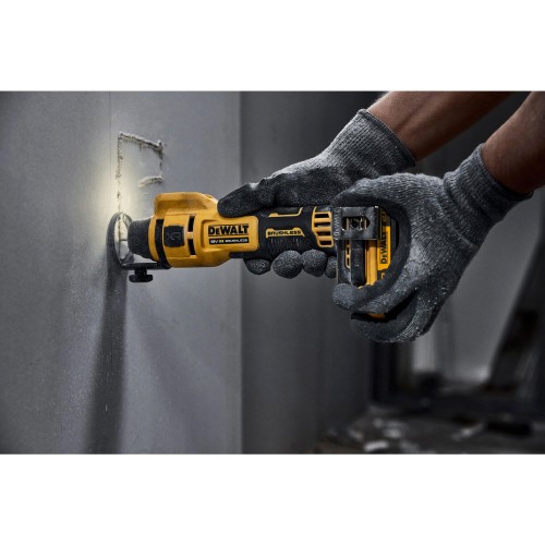Фрезер акумуляторний для вирізання гіпсокартону DeWALT DCE555N - фото 7