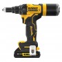 Заклепувальник акумуляторний безщітковий DeWALT DCF403D2GT (DCF403D2GT) - фото 3
