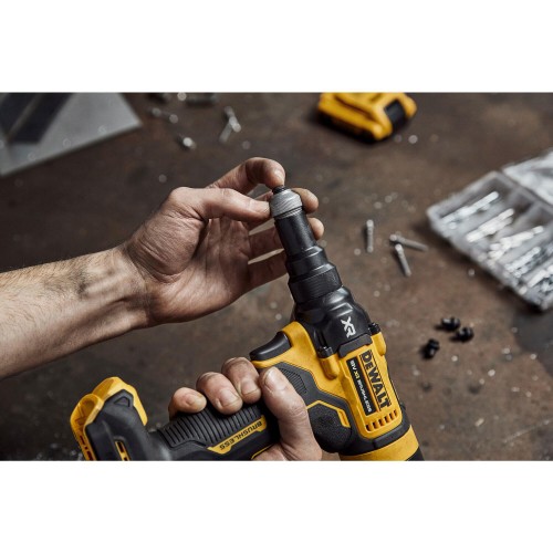 Заклепувальник акумуляторний безщітковий DeWALT DCF403E1GT (DCF403E1GT) - фото 5