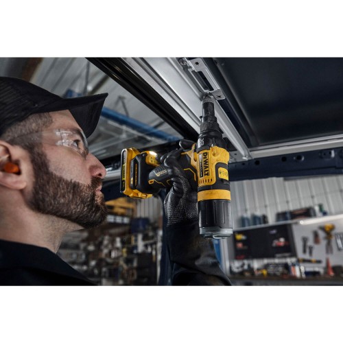 Заклепщик аккумуляторный бесщеточный DeWALT DCF403NT (DCF403NT) - фото 6