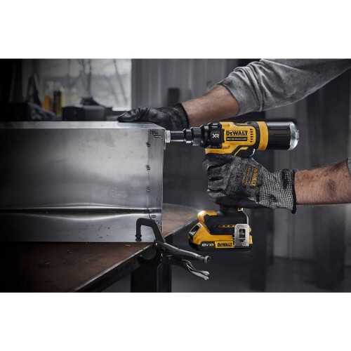 Заклепщик аккумуляторный бесщеточный DeWALT DCF403NT (DCF403NT) - фото 7