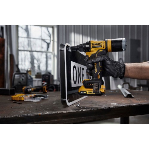 Заклепщик аккумуляторный бесщеточный DeWALT DCF403NT (DCF403NT) - фото 8