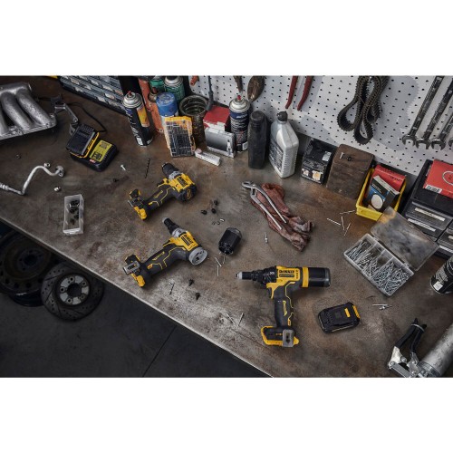 Заклепувальник акумуляторний безщітковий DeWALT DCF414E2GT (DCF414E2GT) - фото 8