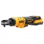 Гайковерт угловой - трещотка аккумуляторная бесщеточная DeWALT DCF503D1 (DCF503D1) - фото 6
