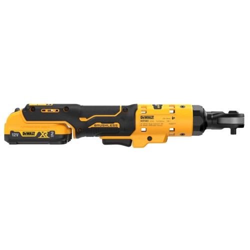 Гайковерт угловой - трещотка аккумуляторная бесщеточная DeWALT DCF503D1 (DCF503D1) - фото 4