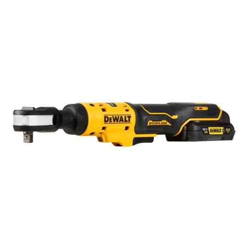 Гайковерт кутовий - тріскачка акумуляторний безщітковий DeWALT DCF503L1G (DCF503L1G) - фото 1