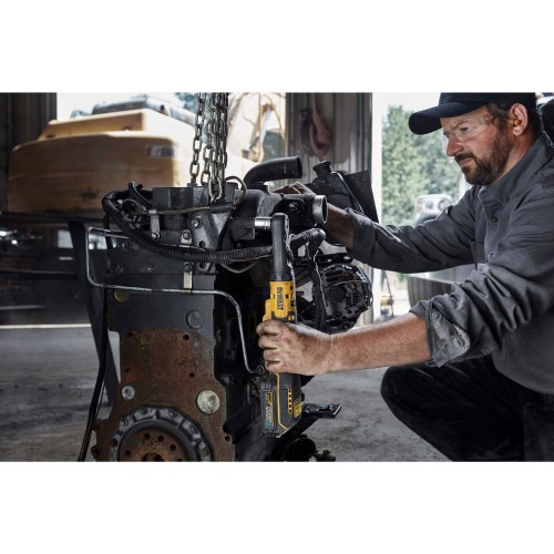Гайковерт кутовий - тріскачка акумуляторний безщітковий DeWALT DCF510N (DCF510N) - фото 6