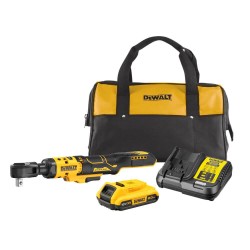 Гайковерт кутовий - тріскачка акумуляторний безщітковий DeWALT DCF512D1 (DCF512D1)