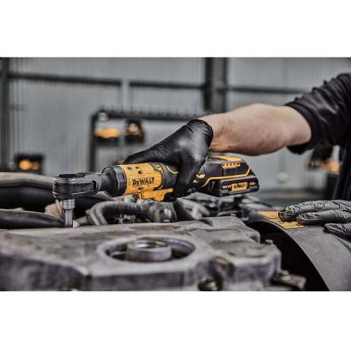 Гайковерт кутовий - тріскачка акумуляторний безщітковий DeWALT DCF512D1G (DCF512D1G) - фото 2
