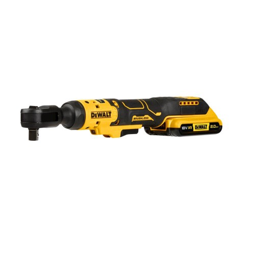 Гайковерт кутовий - тріскачка акумуляторний безщітковий DeWALT DCF512D1 (DCF512D1) - фото 1