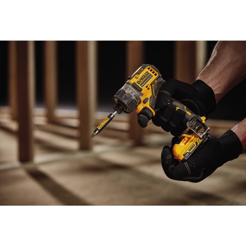 Шуруповерт аккумуляторный бесщеточный DeWALT DCF601D2 (DCF601D2) - фото 6