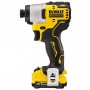 Шуруповерт аккумуляторный ударный бесщеточный DeWALT DCF801D2 (DCF801D2) - фото 7
