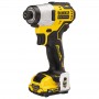 Шуруповерт аккумуляторный ударный бесщеточный DeWALT DCF801D2 (DCF801D2) - фото 7