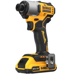 Шуруповерт ударний акумуляторний безщітковий DeWALT DCF840D2T (DCF840D2T)