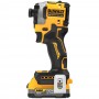 Шуруповерт ударный аккумуляторный бесщеточный DeWALT DCF850E2T (DCF850E2T) - фото 8