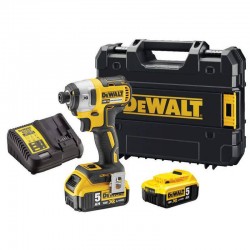Шуруповерт акумуляторний ударний безщітковий DeWALT DCF887P2 (DCF887P2)