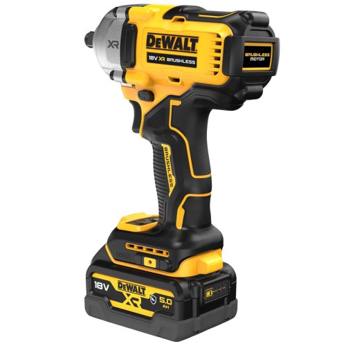 Гайковерт ударный аккумуляторный бесщеточный DeWALT DCF891P2G (DCF891P2G) - фото 4