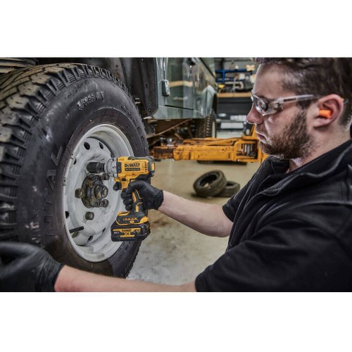 Гайковерт ударный аккумуляторный бесщеточный DeWALT DCF891P2G (DCF891P2G) - фото 8