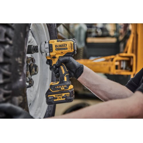 Гайковерт ударный аккумуляторный бесщеточный DeWALT DCF891P2G (DCF891P2G) - фото 9