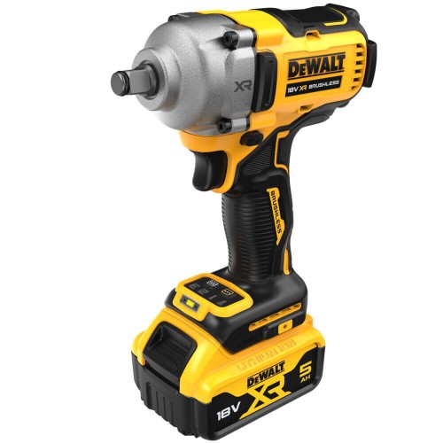Гайковерт ударний акумуляторний безщітковий DeWALT DCF891P2T (DCF891P2T) - фото 3