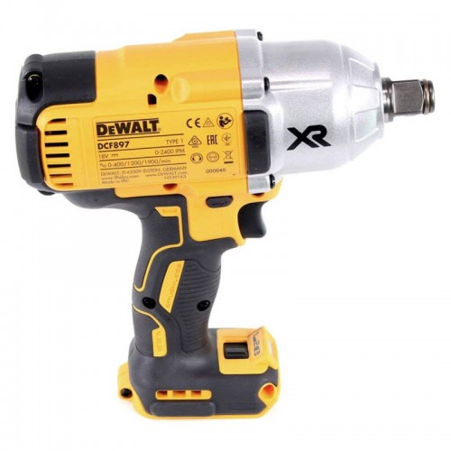Гайковерт ударный аккумуляторный бесщеточный DeWALT DCF897NT (DCF897NT) - фото 2