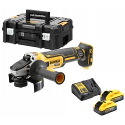Шліфмашина кутова акумуляторна безщіткова DeWALT DCG405H2T (DCG405H2T)