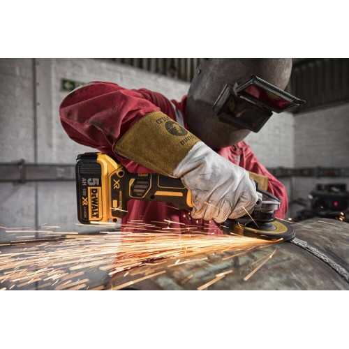 Шліфмашина кутова акумуляторна безщіткова DeWALT DCG405P3 (DCG405P3) - фото 3