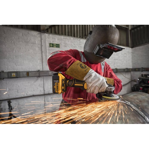 Шліфмашина кутова акумуляторна безщіткова DeWALT DCG405P3 (DCG405P3) - фото 7