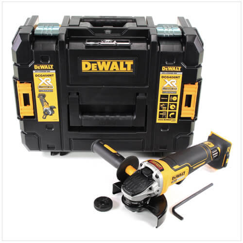 Шлифмашина угловая бесщеточная аккумуляторная DeWALT DCG406NT (DCG406NT) - фото 1