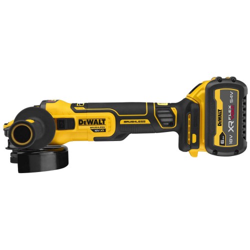 Шлифмашина угловая аккумуляторная бесщеточная DeWALT DCG409T1 (DCG409T1) - фото 2
