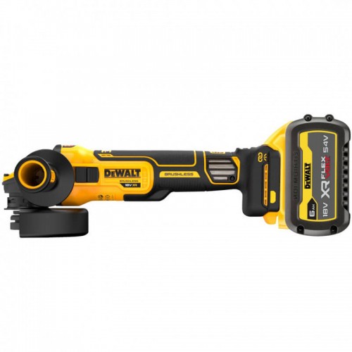Шлифмашина угловая аккумуляторная бесщеточная DeWALT DCG409VST1 (DCG409VST1) - фото 3